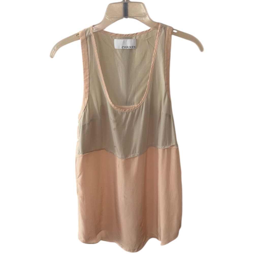 Chaiken Nude Pink Top